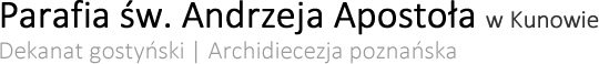 Parafia św. Andrzeja Apostoła w Kunowie